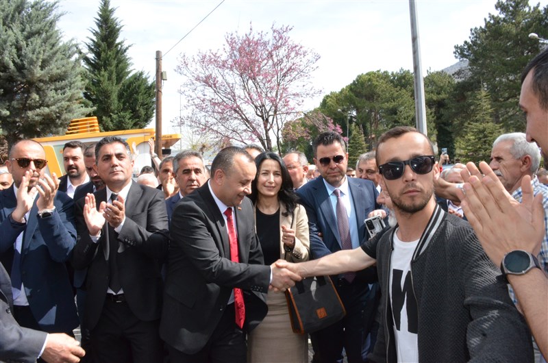Amasya Belediye Başkanı Turgay Sevindi Makamına Yerleşti