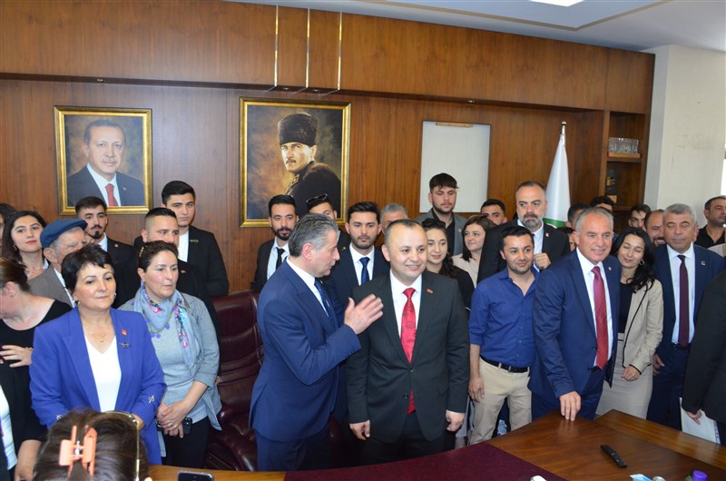 Amasya Belediye Başkanı Turgay Sevindi Makamına Yerleşti
