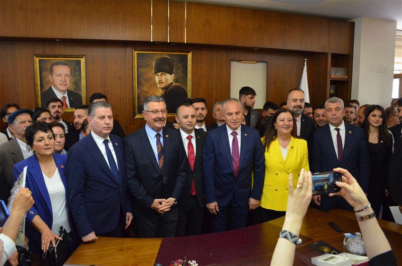 Amasya Belediye Başkanı Turgay Sevindi Makamına Yerleşti