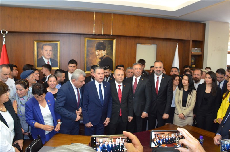 Amasya Belediye Başkanı Turgay Sevindi Makamına Yerleşti