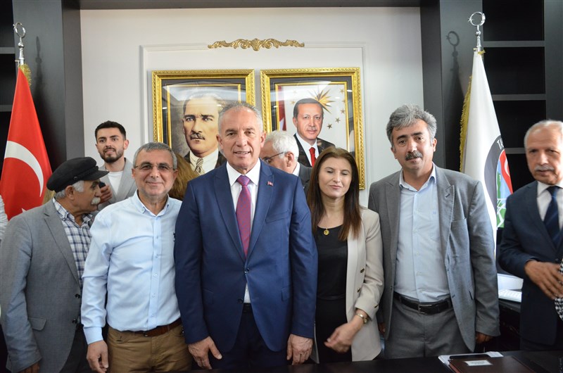 Amasya Belediye Başkanı Turgay Sevindi Makamına Yerleşti