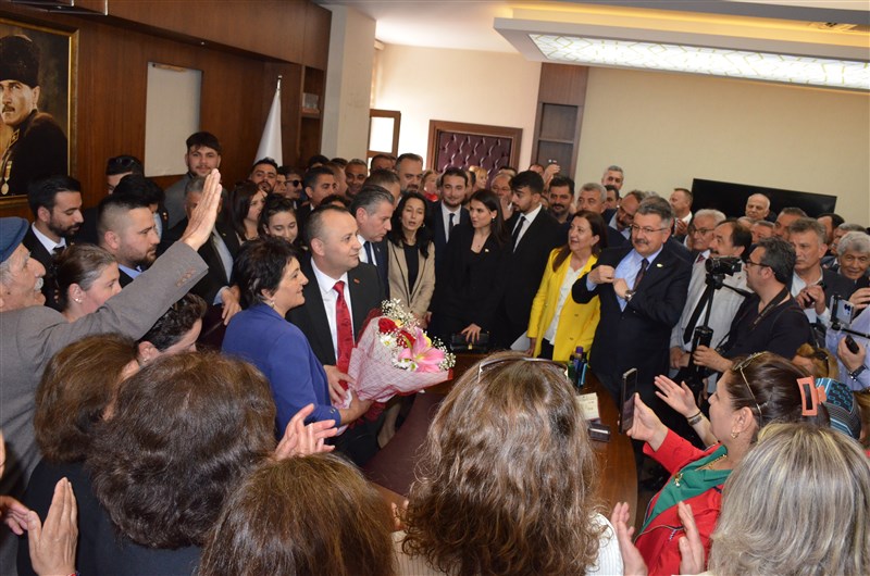 Amasya Belediye Başkanı Turgay Sevindi Makamına Yerleşti