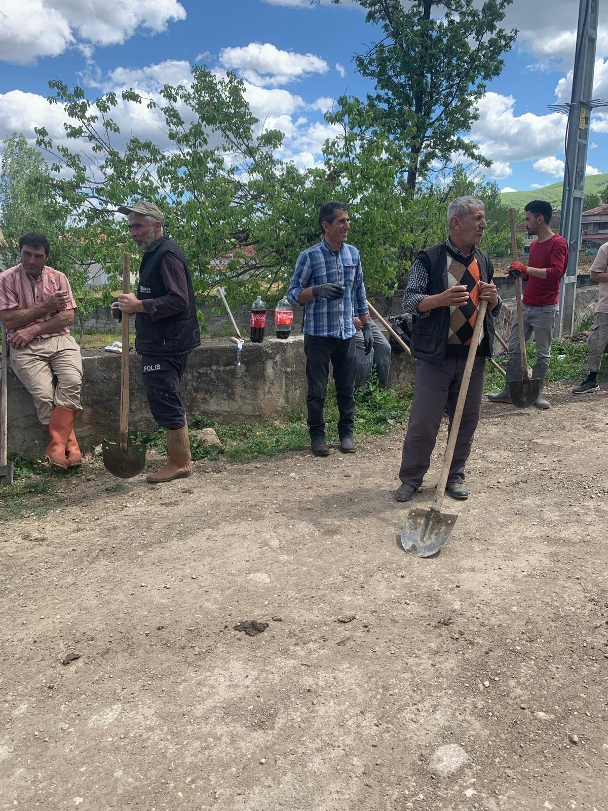 Taşova’da İmece Usulü Sulama Kanalları Temizlendi