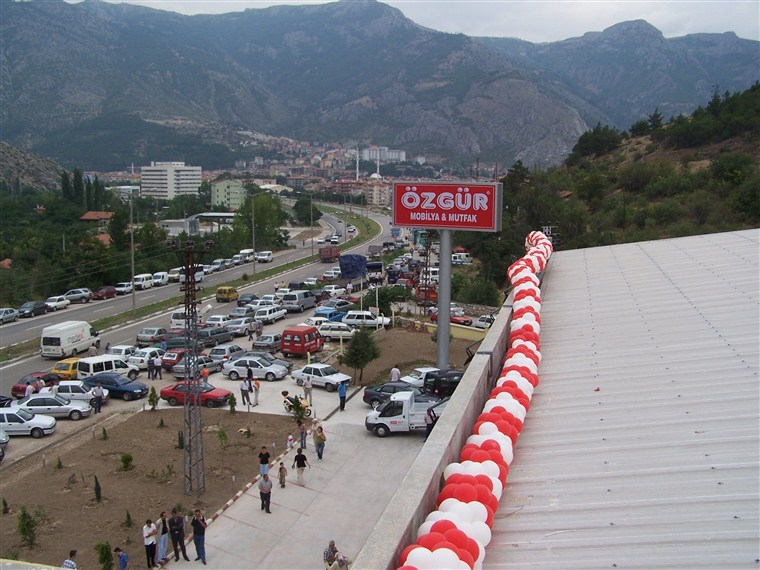 Özgür Mobilya Amasya Mağazası açılışı