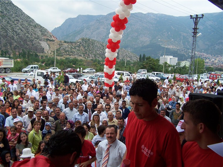 Özgür Mobilya Amasya Mağazası açılışı