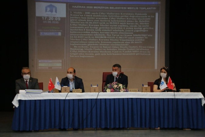  Merzifon Belediyesi Olağanüstü Belediye Meclis Toplantısı Yapıldı