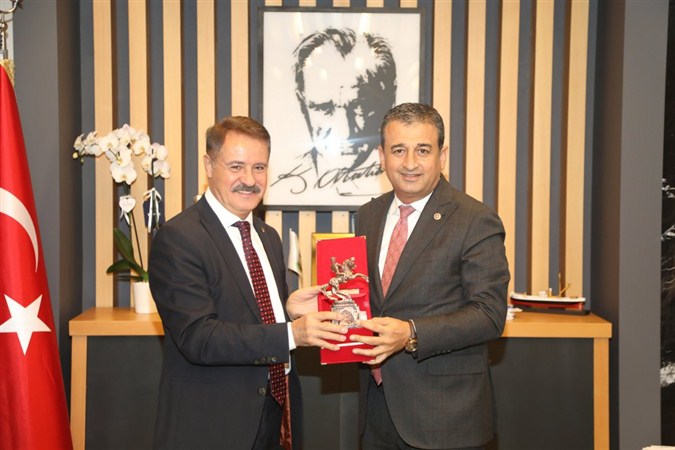Ağbaba ve Özel’den Başkan Deveci’ye ziyaret