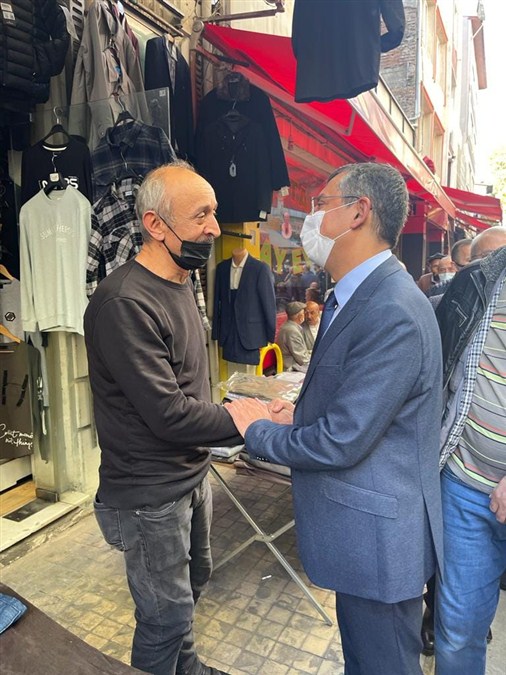Ağbaba ve Özel’den Başkan Deveci’ye ziyaret