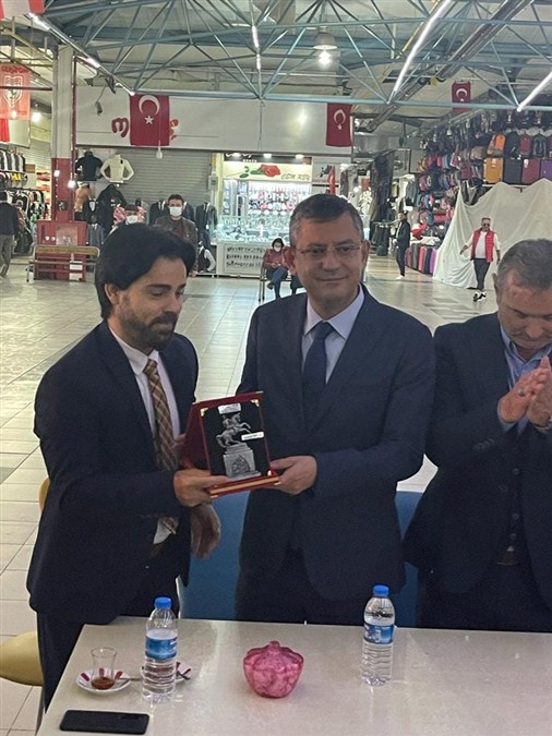 Ağbaba ve Özel’den Başkan Deveci’ye ziyaret