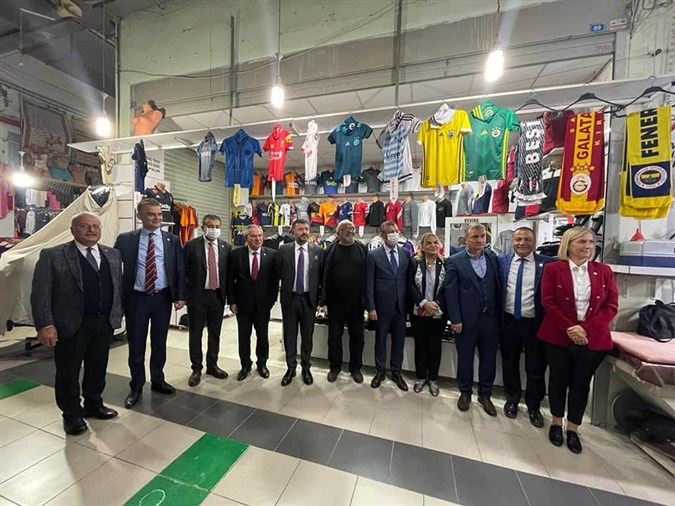 Ağbaba ve Özel’den Başkan Deveci’ye ziyaret