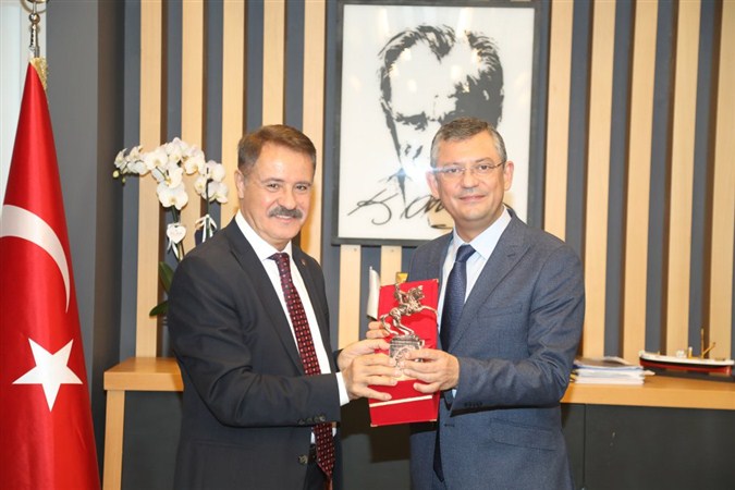 Ağbaba ve Özel’den Başkan Deveci’ye ziyaret
