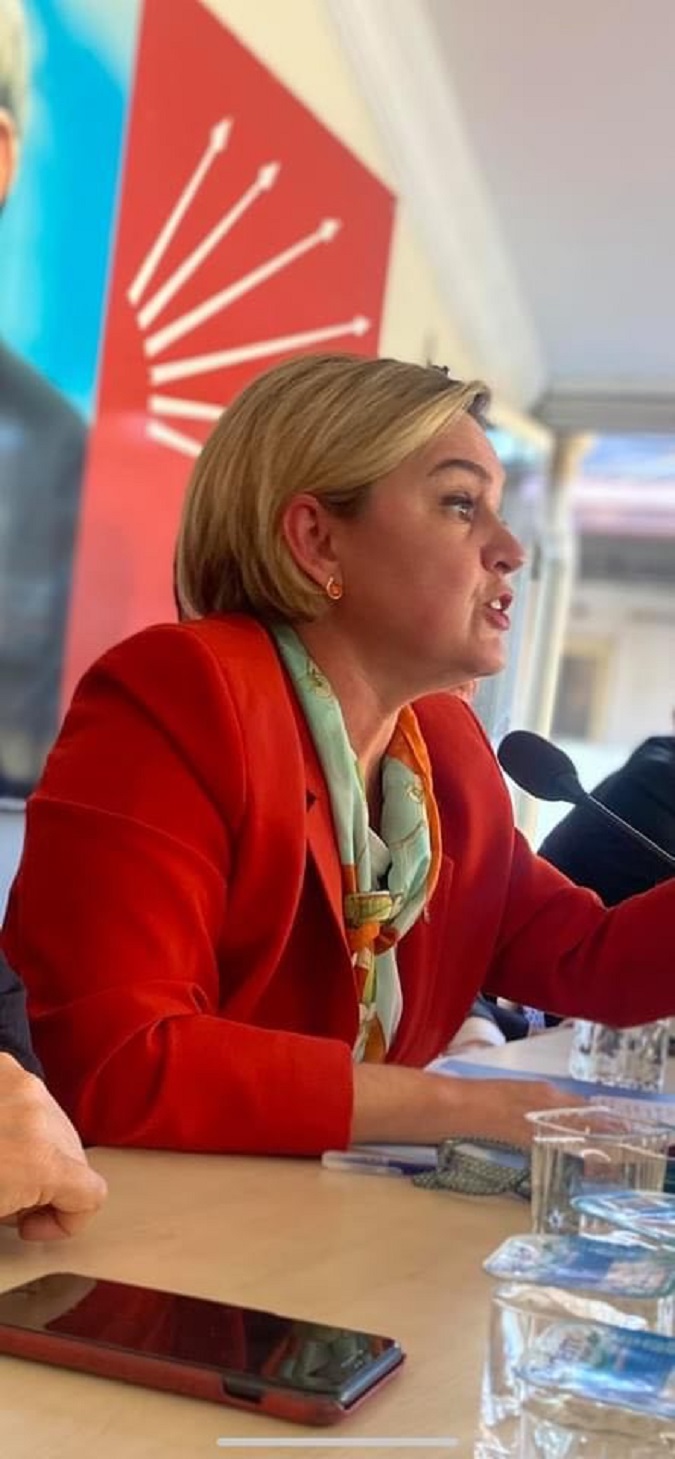 CHP Genel Sekreteri Selin Sayek Böke Amasya'da Konuşması