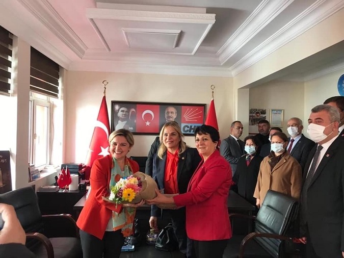 CHP Genel Sekreteri Selin Sayek Böke Amasya'da Konuşması