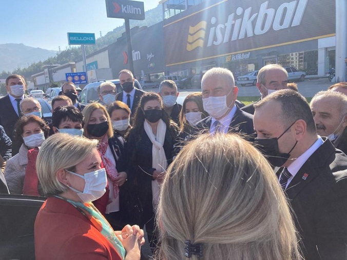CHP Genel Sekreteri Selin Sayek Böke Amasya'da Konuşması