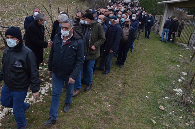 Milletvekili Zeybek'in Babası Son Yolculuğuna Uğurlandı