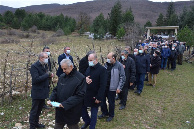 Milletvekili Zeybek'in Babası Son Yolculuğuna Uğurlandı