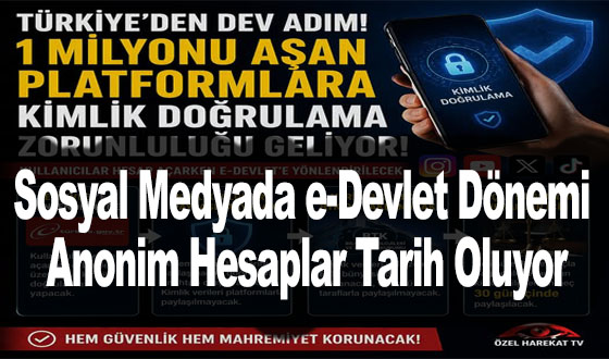 Sosyal Medyada e-Devlet Dönemi: Anonim Hesaplar Tarih Oluyor