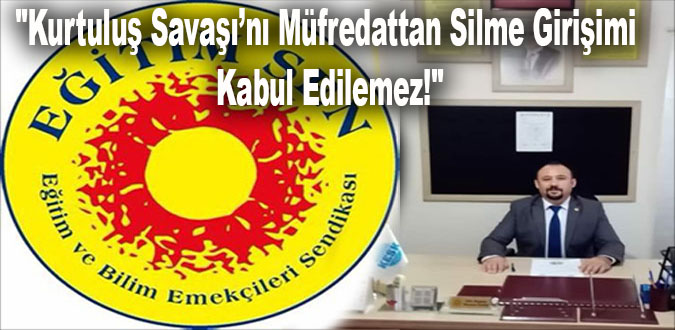 Eğitim Sen Amasya Şube Başkanı Ölgün: 