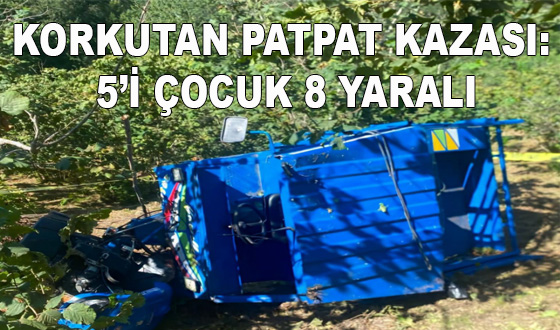 KORKUTAN PATPAT KAZASI: 5’İ ÇOCUK 8 YARALI