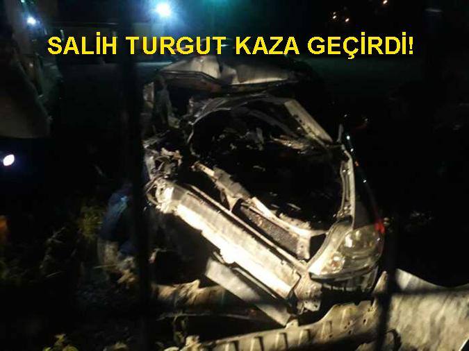 Sevdamız Amasya TV Editörü Salih Turgut Kaza Geçirdi