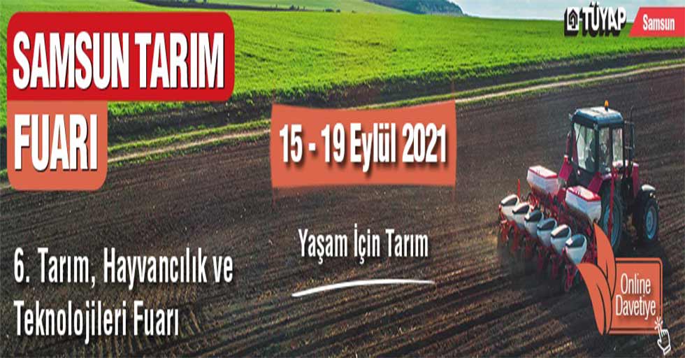 Samsun Tarım Fuarı başlıyor...