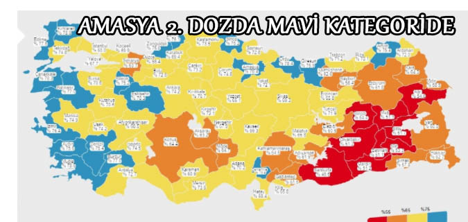 AMASYA 2. DOZDA MAVİ KATEGORİDE