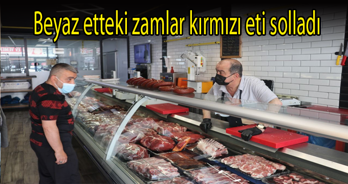 Beyaz etteki zamlar kırmızı eti solladı