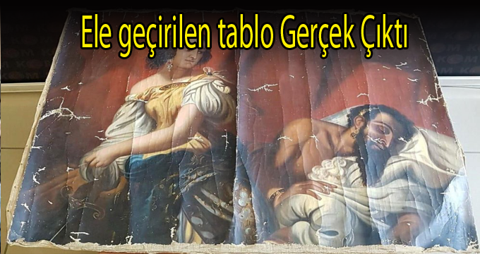 Ele geçirilen 140 yıllık tablo Gerçek çıktı