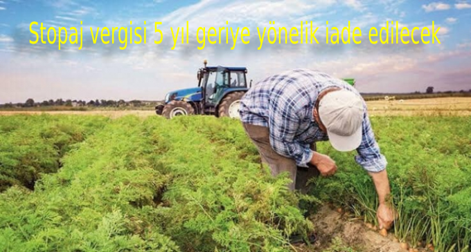 Stopaj vergisi 5 yıl geriye yönelik iade edilecek