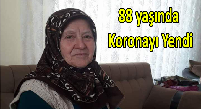 88 Yaşında kovid-19'u yendi