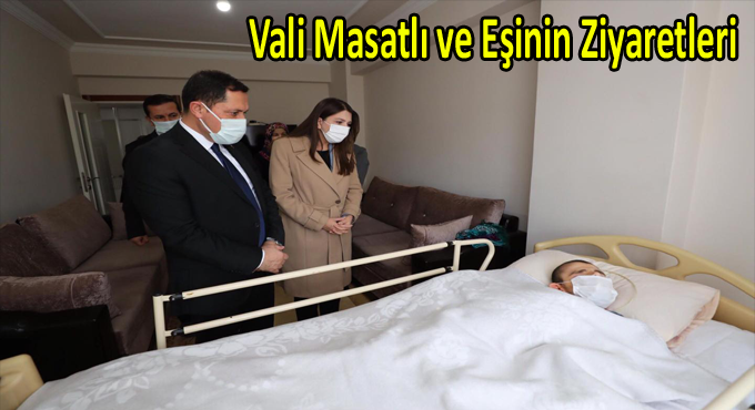 Vali Masatlı ve Eşinin Ziyaretleri