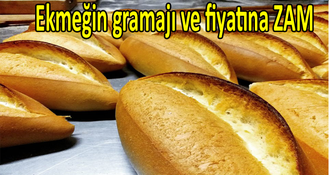 230 gram ekmek, 2 liradan satılmaya başladı.