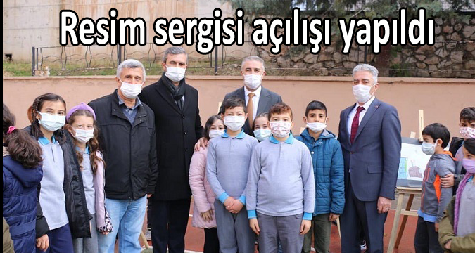 Resim sergisi açılışı yapıldı