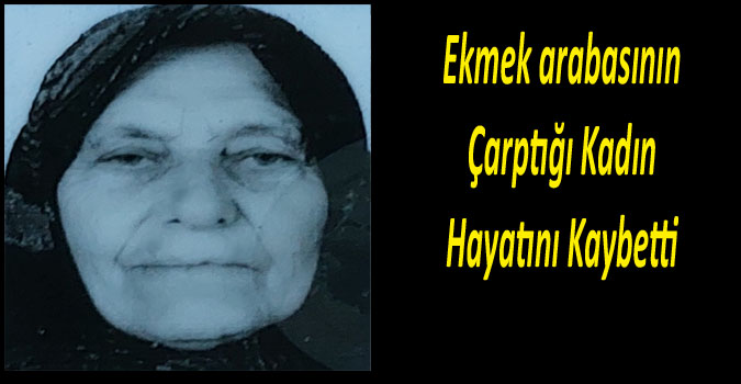 Ekmek Arabasının Çarptığı Kadın Hayatını Kaybetti