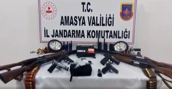 Bağ evinde yapılan operasyonda 