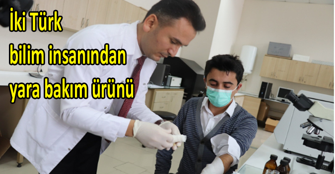 İki Türk bilim insanından yara bakım ürünü