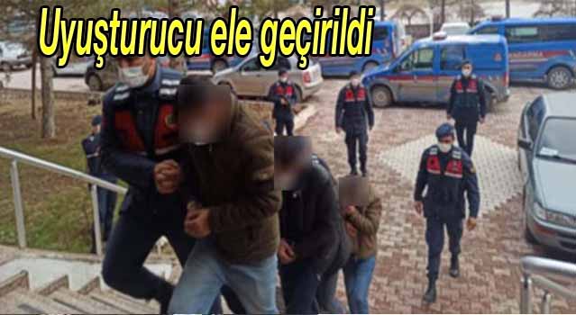 Alaca'da uyuşturucu ele geçirildi