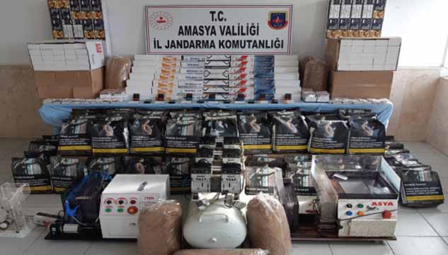 Jandarmadan kaçakçılık operasyonu