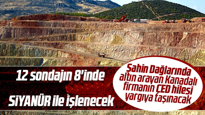 SAMSUNLU HALK, ŞAHİN DAĞLARINDA  SİYANÜR İSTEMİYOR! ÇED HİLESİNE DAVA YOLDA