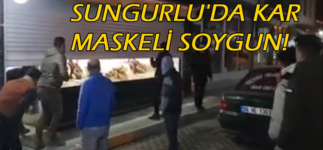 KUYUMCU SOYGUNU! POMPALI TÜFEKLE BASIP, 2 KİLO ALTIN ÇALDILAR