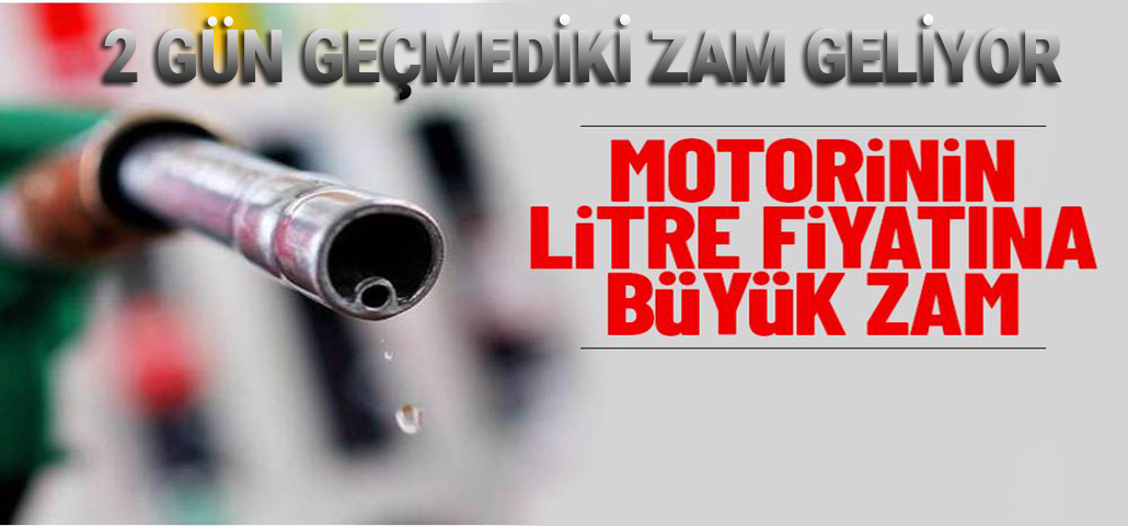 Motorine Zam Üstüne Zam..!