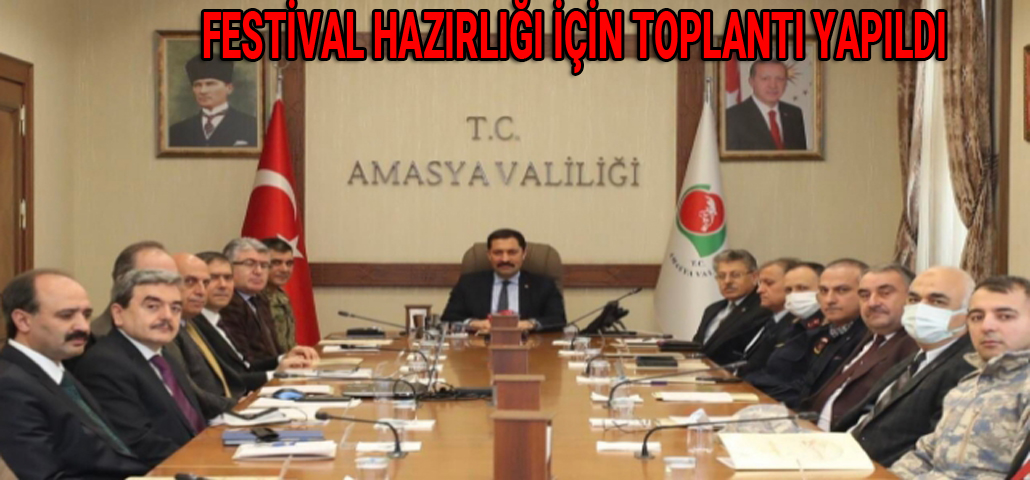 Festival Hazırlığı İçin Toplantı Yapıldı