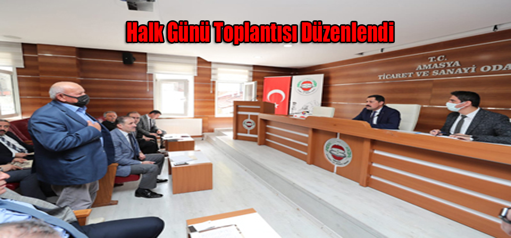  Halk Günü Toplantısı Düzenlendi