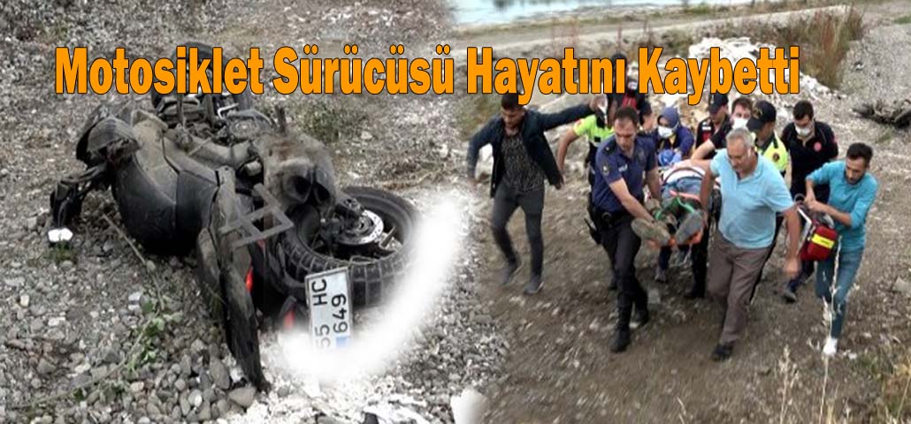 Motosiklet Sürücüsü Hayatını Kaybetti