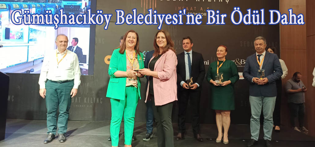 Gümüşhacıköy Belediyesi'ne Bir Ödül Daha