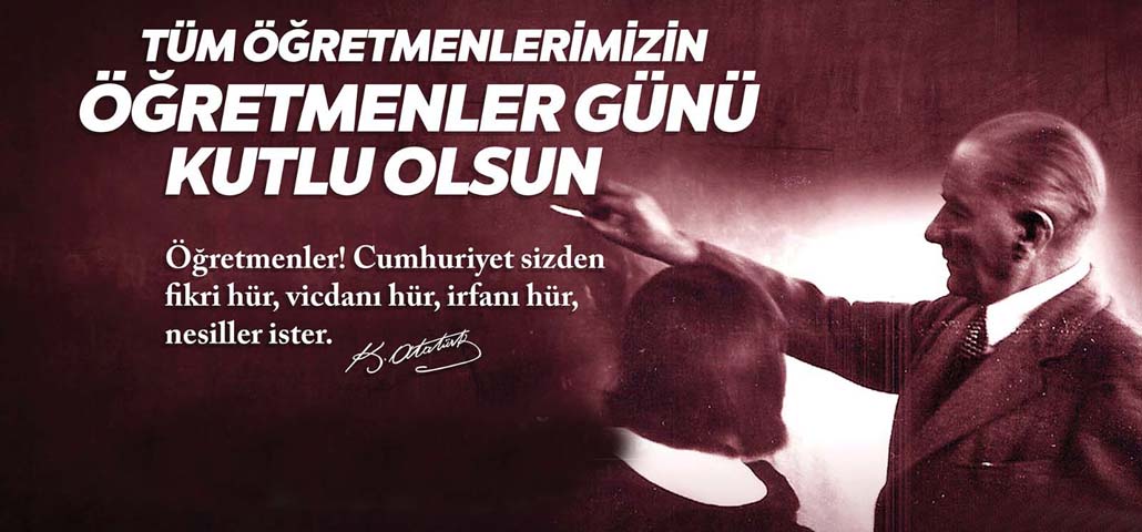 Öğretmenler Günü Kutlu Olsun