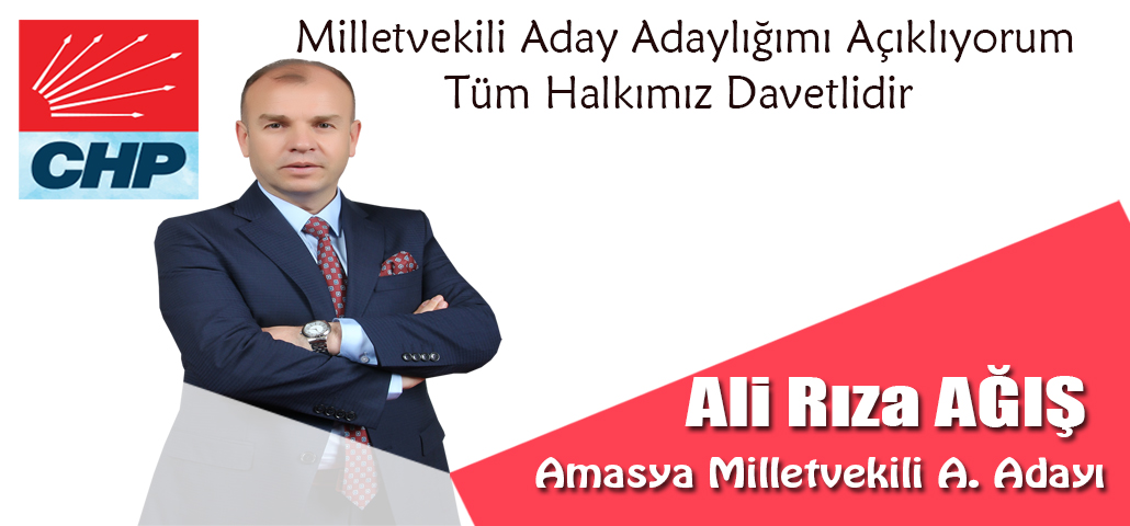 ALİ RIZA AĞIŞ ADAY ADAYLIĞINI AÇIKLIYOR..