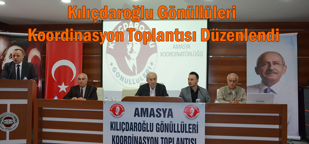 Kılıçdaroğlu Gönüllüleri KoordinasyonToplantısı Düzenlendi