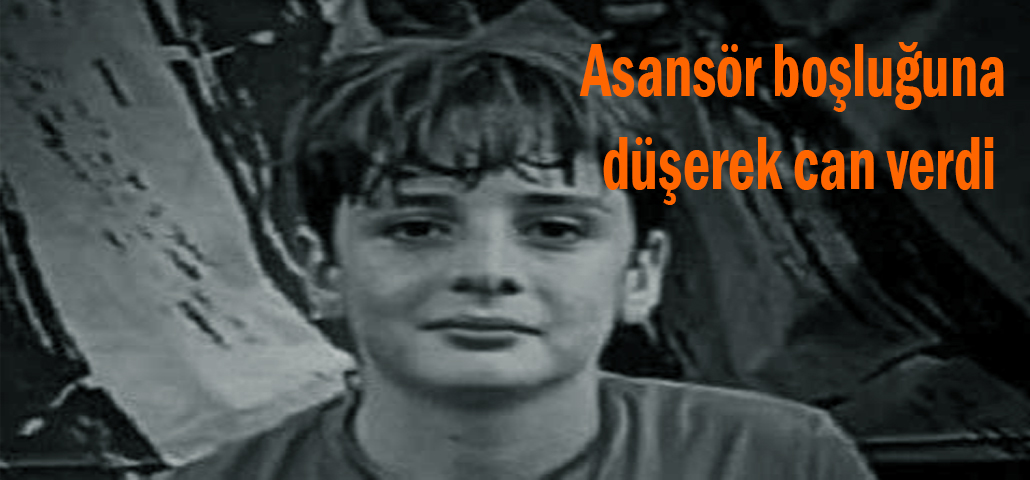 Asansör boşluğuna düşerek can verdi