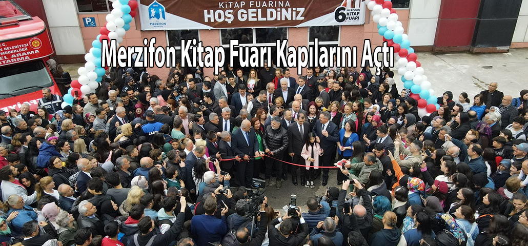 Merzifon Kitap Fuarı Kapılarını Açtı